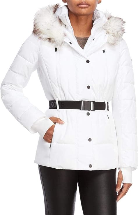 white jacket michael kors|Michael Kors black jacket women's.